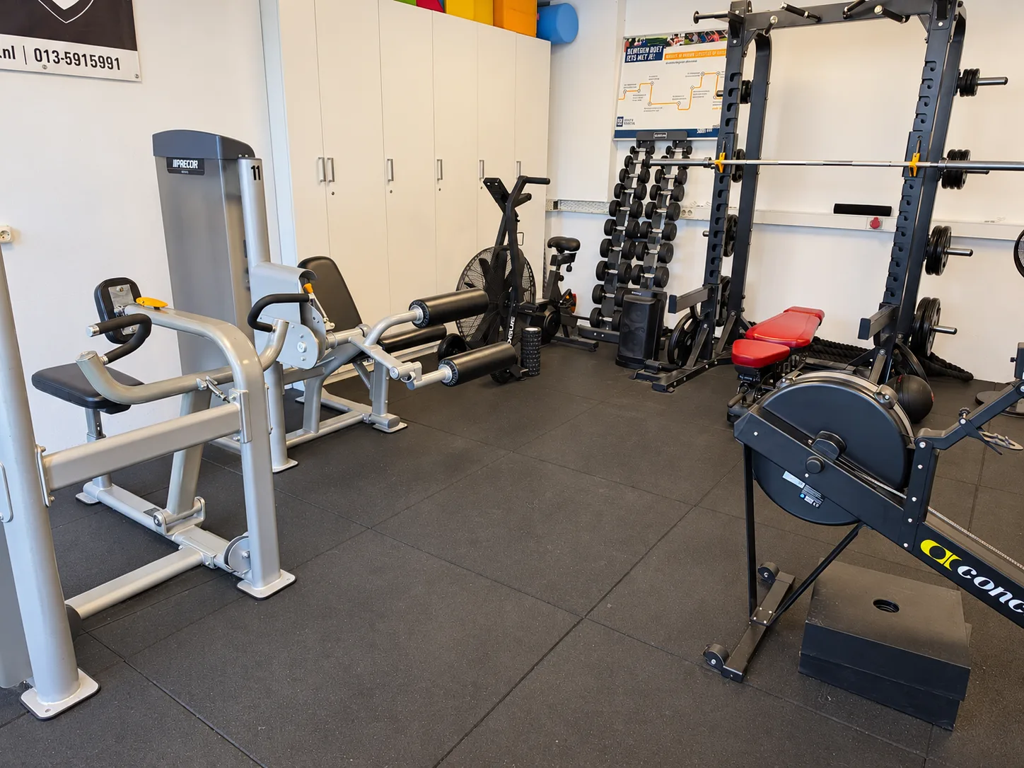 Compacte privé gym/krachthonk — foto 2